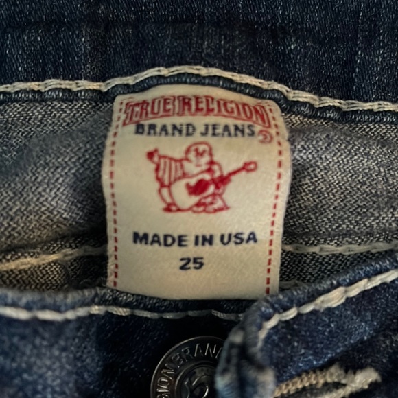 Woman’s size 25 True Religion jeans - Picture 5 of 5